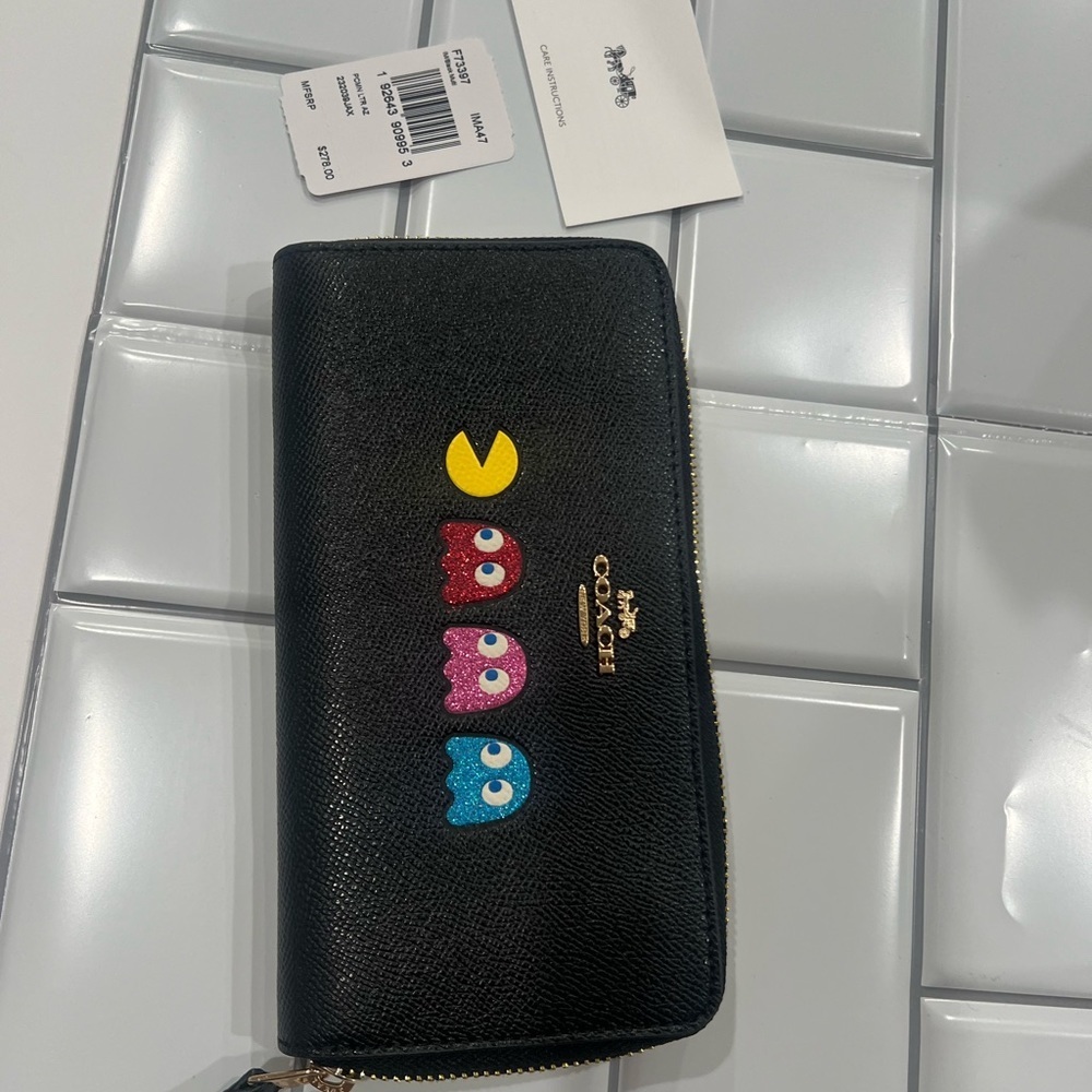 COACH PAC MAN wallet , NWT - Picture 8 of 11